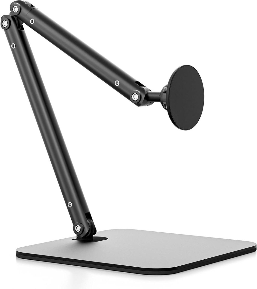 Monitorstandaard - Draagbare standaard - Multitasken - Magnetische bevestiging - 175 cm - Zwart