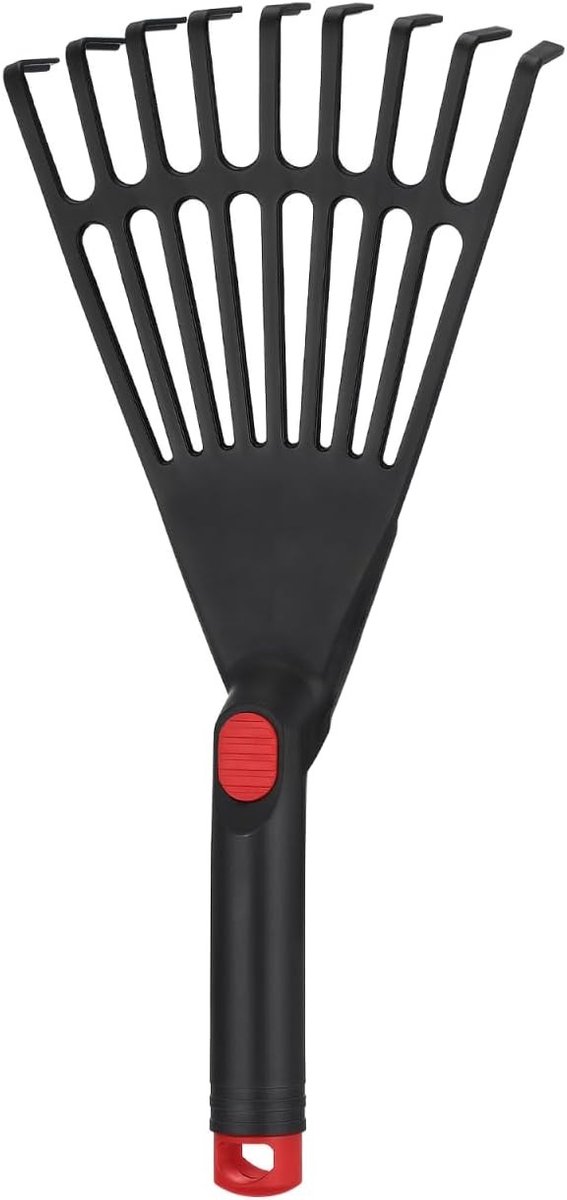 Efficiënte Tuinhark voor Bladeren en Gras - Handgereedschap voor Tuinonderhoud en Campings