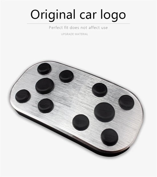 Pedaalhoezen Auto - Gaspedaal Rempedaal - Veiliger Rijden - Antislip Ontwerp - N.v.t. - Zwart — afbeelding 4