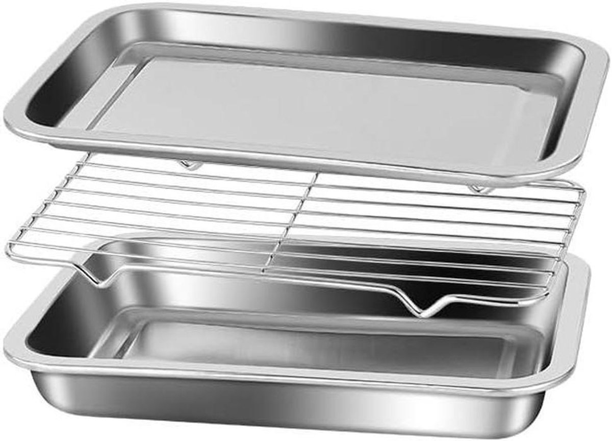 Inbouwoven Elektrisch - Keuken Ovens - Koken en Bakken - Ruime Capaciteit - 2940cc - Zilver