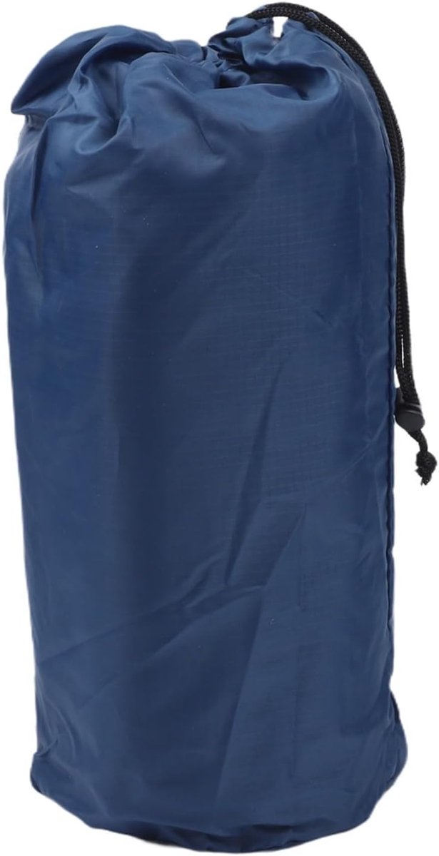 Campingmat - Slaapmat - Buiten slapen - Voetpomp - 196 x 66 cm - Donkerblauw — afbeelding 5
