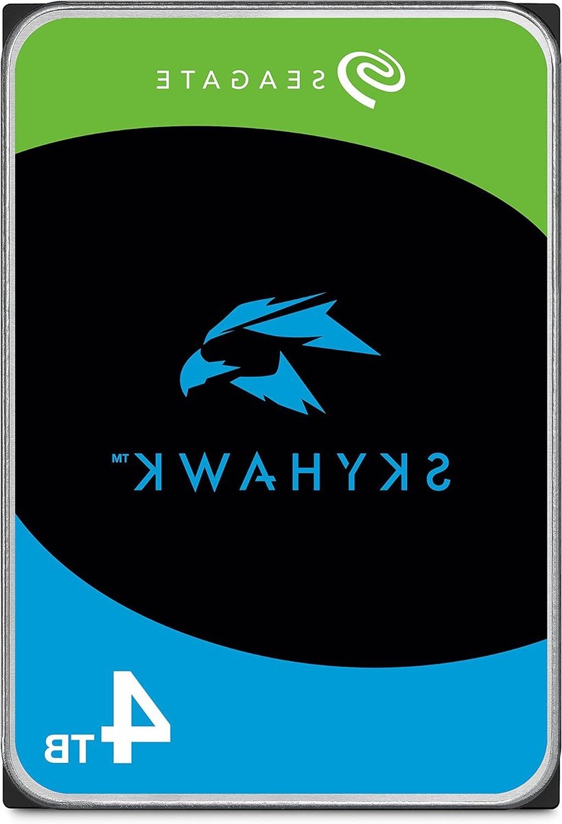 Interne Harde Schijf - Opslag Medium - Video Opslag - Geoptimaliseerd voor Bewaking - 4TB - Blauw