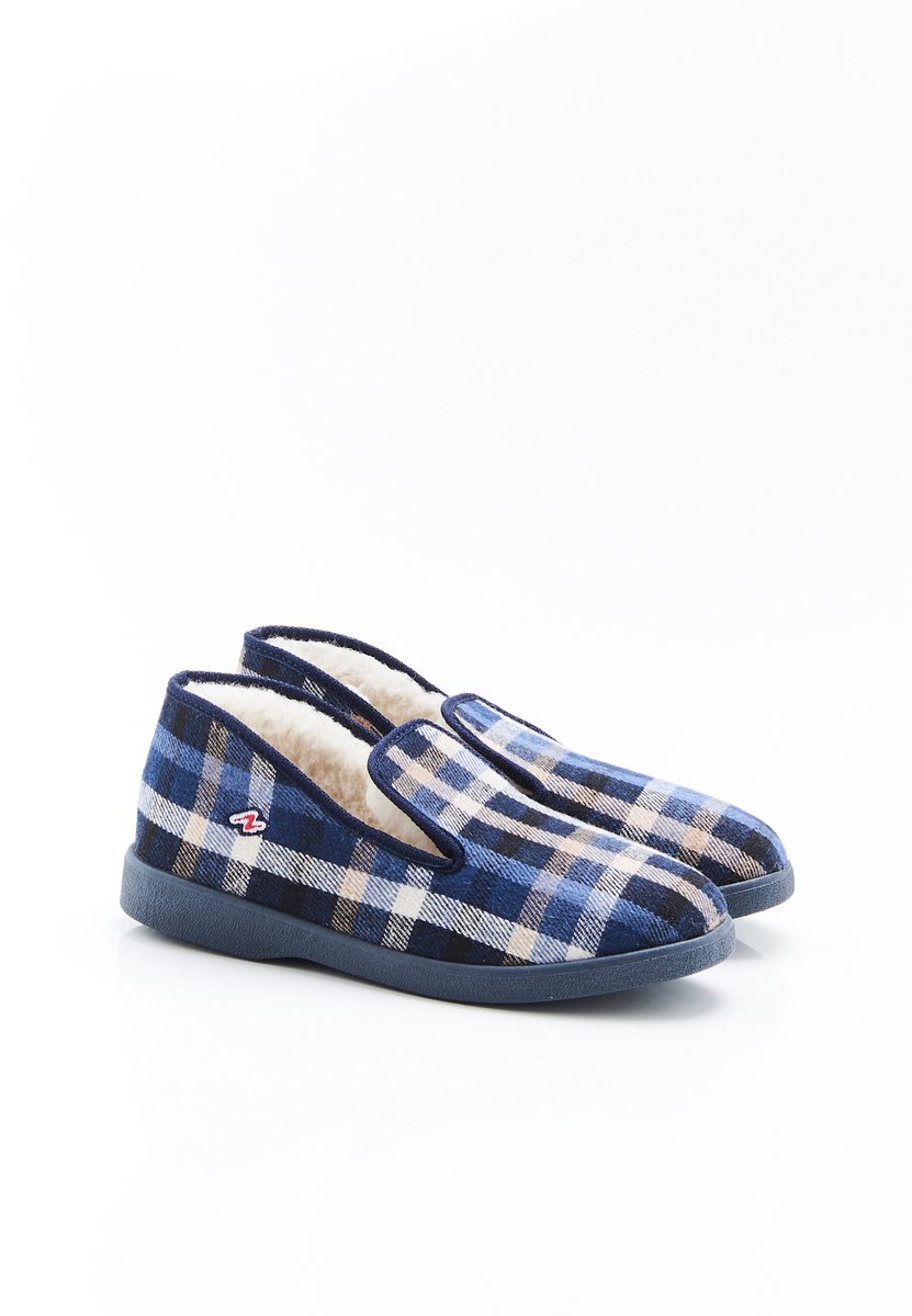 Damart - Thermolactyl pantoffels - Heren - Blauw - 42