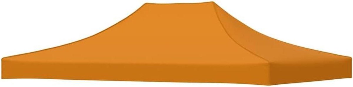 Partytentdak - Tentdak - Feestelijke Bijeenkomst - UV- en waterbestendig - 4 x 3 m - Oranje