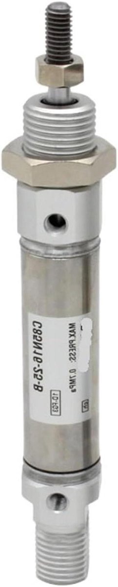 Luchtcilinder - Pneumatische cilinder - Industriële automatisering - Dubbelwerkend enkelvoudig - 175mm slag - Metaal