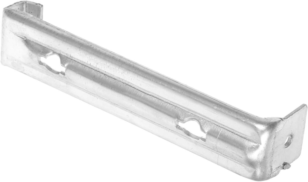 Regenafvoer Rack - Dakgoot Beugel - Efficiënte Afvoer - Aluminium Legering - 15.3x3.2x2.8cm - Zilver
