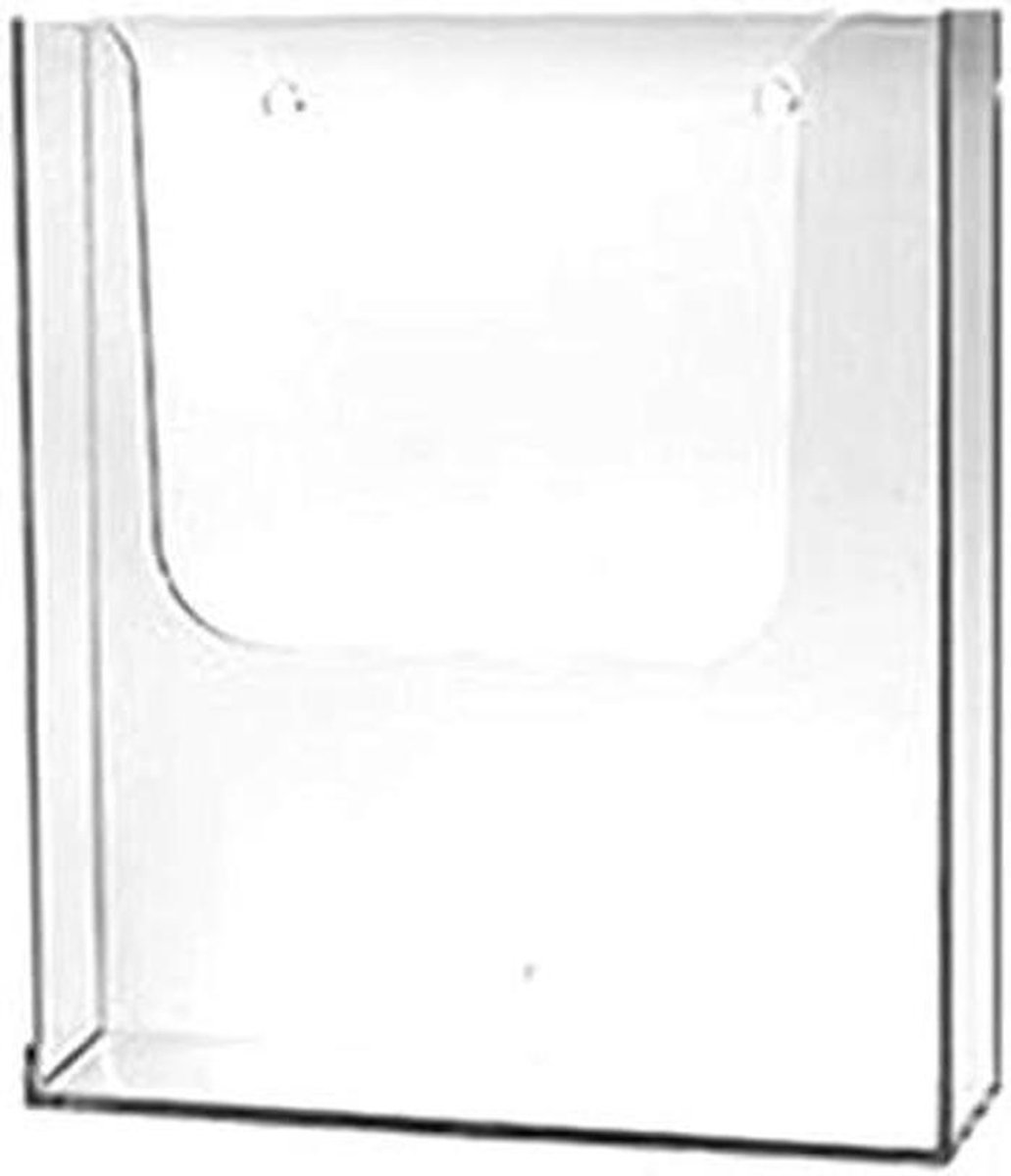 Brievenhouder - Post Organizer - Thuis Kantoor - Muurbevestiging - 25 cm - Transparant
