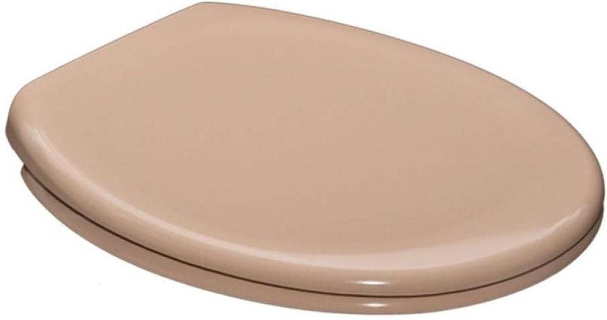 Toiletbril - WC-bril - Hygiënisch Werken - Langzaam sluitend - 10L x 10B mm - Bruin