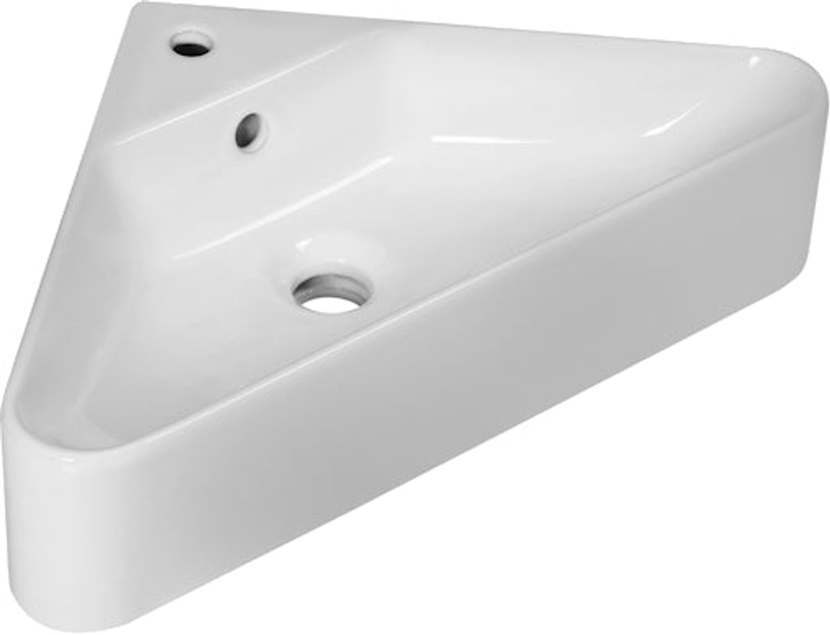 DutchLine - Tight Hoekfontein - Glans Wit - 560x340x130