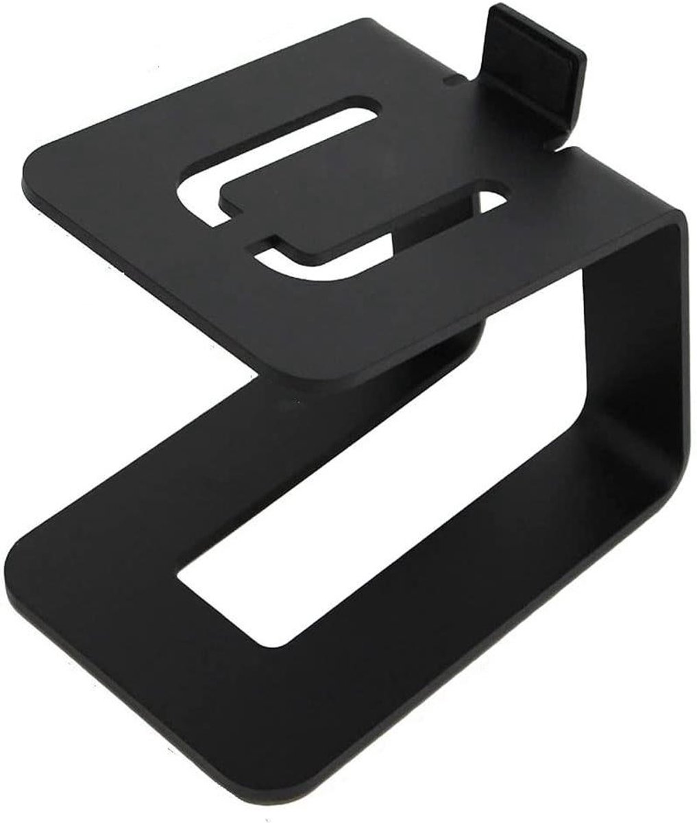 Metalen Speaker Standaard - Universele Riser - Betere Luisterervaring - C-vormig Ontwerp - 22x14x16 cm - Zwart