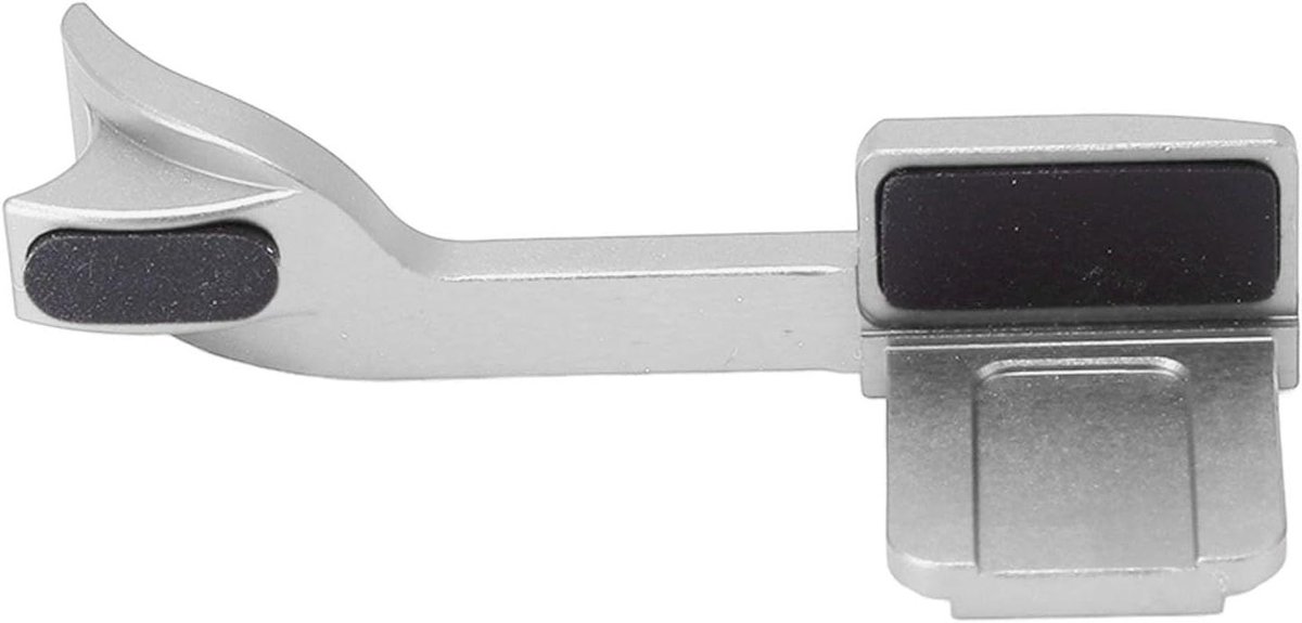Camera Duimgreep - Handgreep Stabilisator - Betere Balans - Aluminiumlegering - 60 mm - Rood Grijs