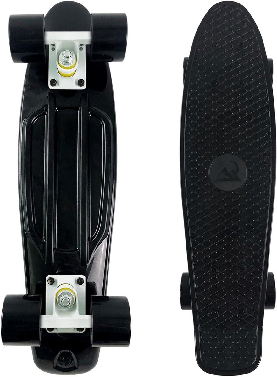 Mini Skateboard Cruiser Board Stad Verkennen Flexibel Fishtail Dek 22 Inch