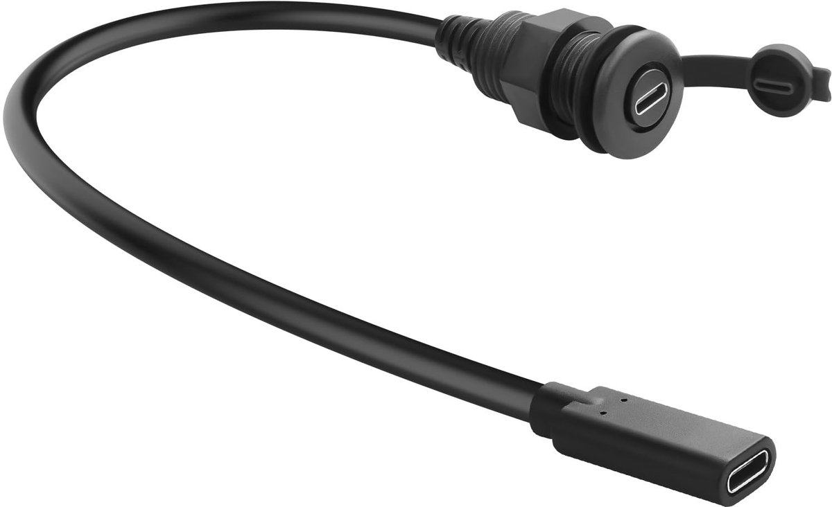 QIANRENON USB C 3.0 Adapter - 30cm Bus naar Bus Kabel - 5Gbps Gegevensoverdracht