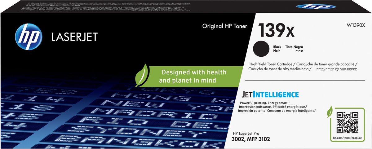 HP 139X LaserJet XL Toner Zwart