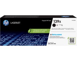 HP 139X - originele tonercartridge - Zwart