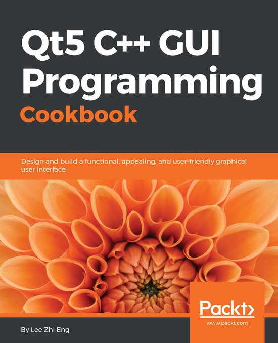 Qt5 C++ GUI Programming Cookbook - cover