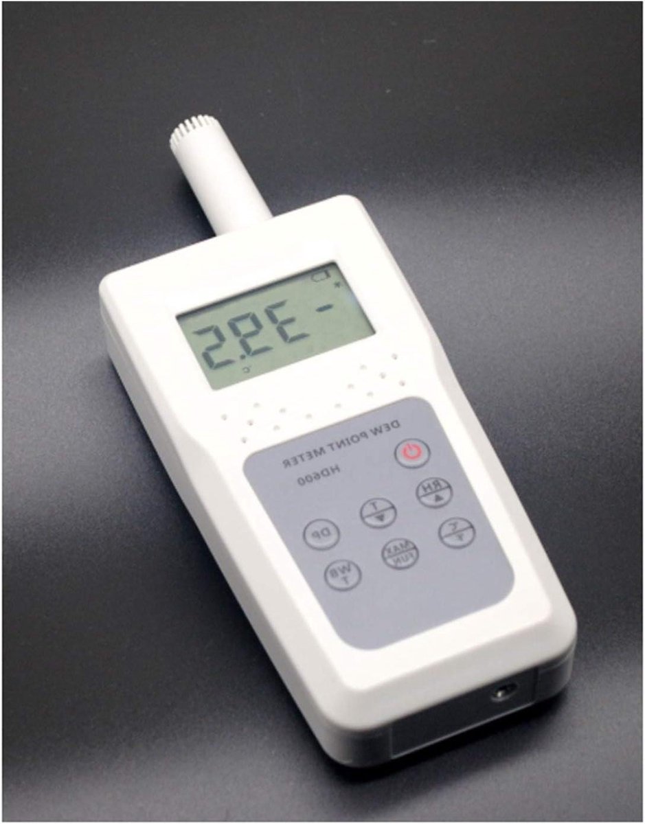 Bodemvochtigheidsmeter Digital - Vochtmeter Planten - Plantenverzorging Buiten - Nauwkeurige Metingen - 2.54 cm - Zwart