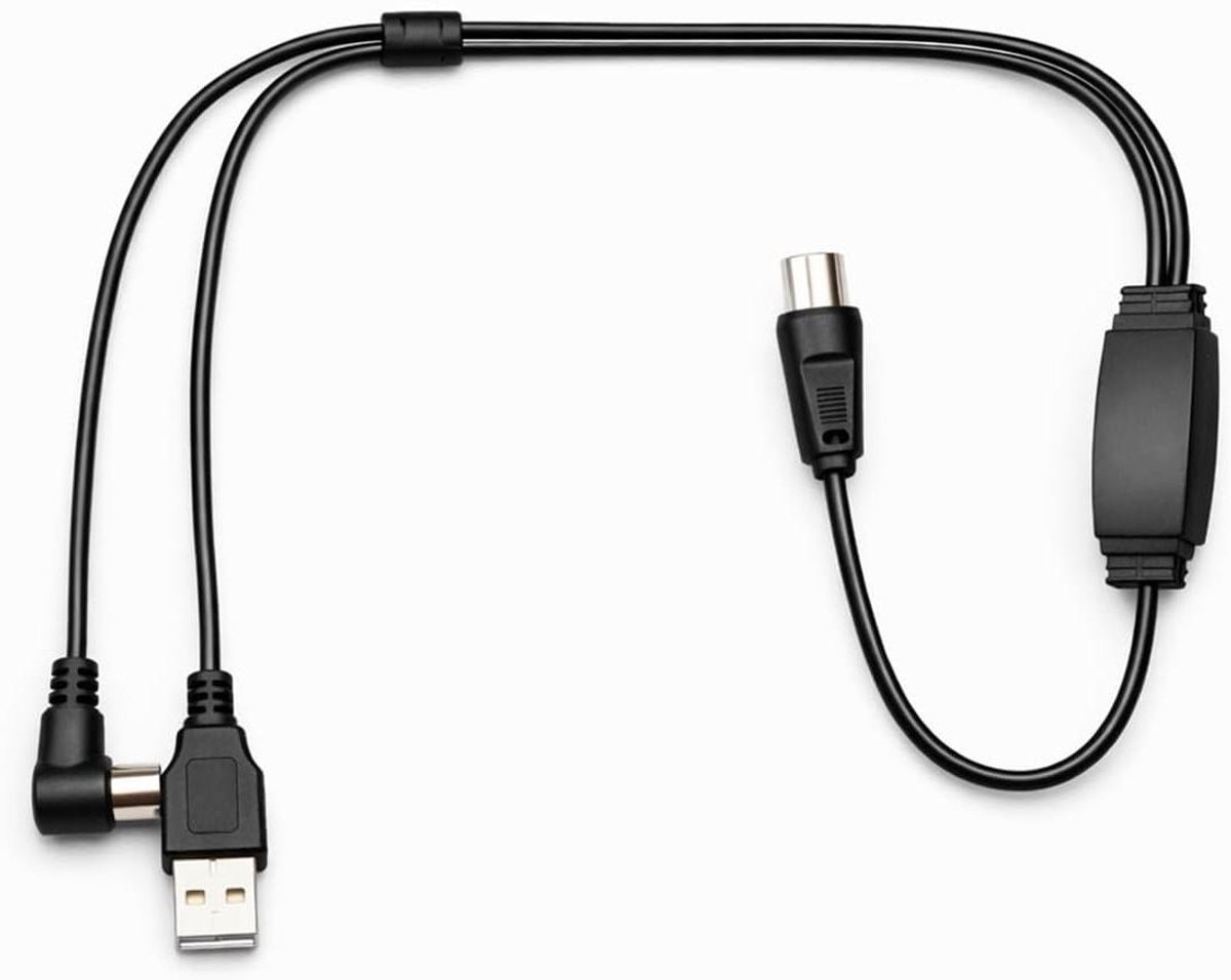 Antenne Voeding - Signaal Booster - DVB-T Ontvangst - USB Aangedreven - 1.5m Kabel - Zwart/Zilver
