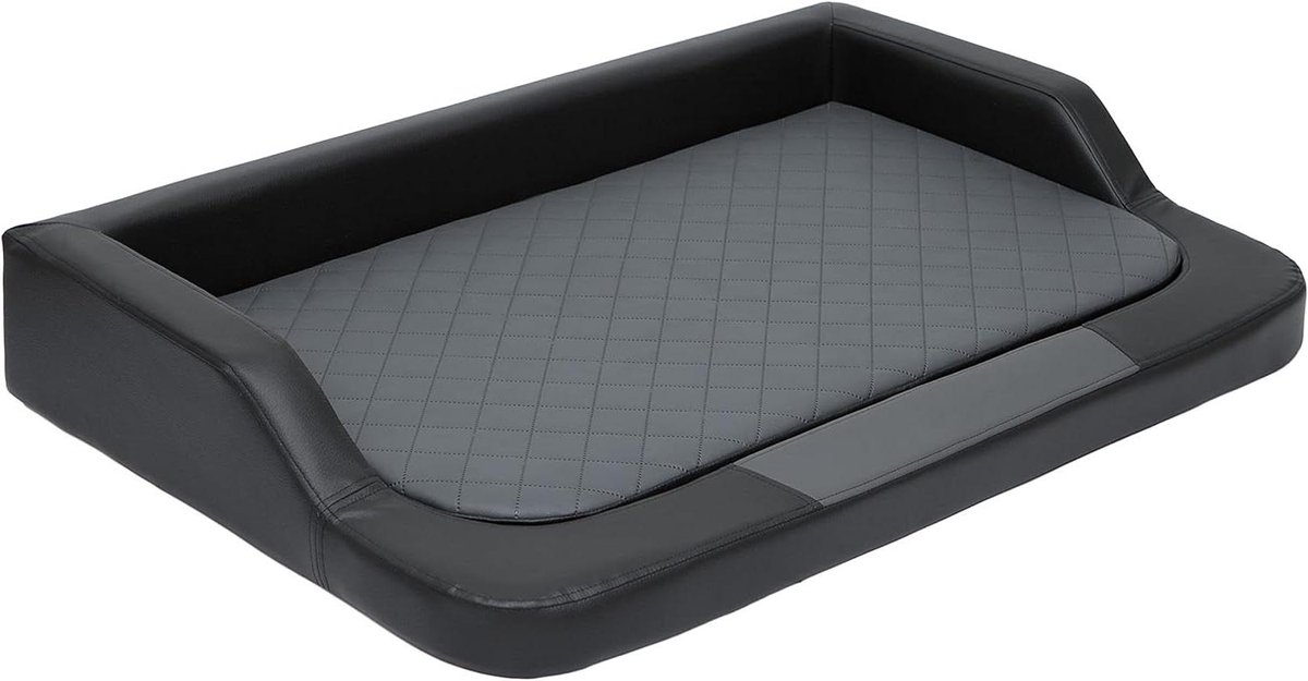 Hondenbed - Hondenmand Kussen - Rustgevende Slaap - Orthopedisch Traagschuim - 120 x 80 cm - Zwart