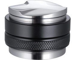 Espresso Tamper - Koffie Leveler - Espresso Maken - Dubbelzijdig Ontwerp - 51 mm - Zilver