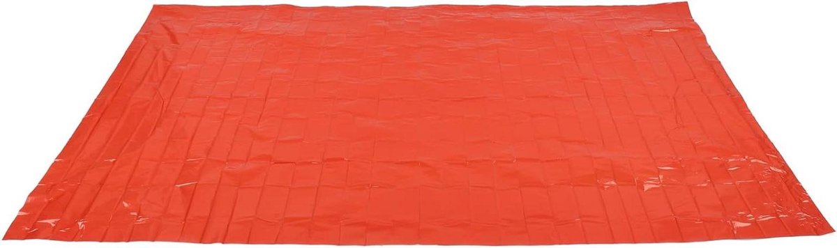 Nooddeken Thermisch - Overlevingsdeken EHBO - Buiten Overleven - Houdt 90% Warmte - 210 x 130 cm - Oranje