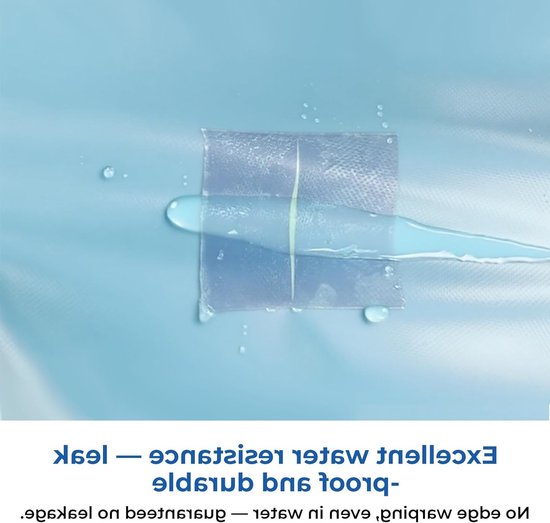 Set van 6 Zelfklevende TPU Reparatie Patches voor Zwembaden - Waterdichte en Duurzame Onderwater Hersteloplossing voor Zwembad, Zwemring en Luchtbed van Merkloos — afbeelding 3