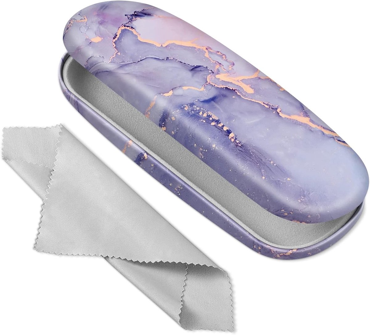 Duurzame hard shell brillenkoker voor volwassenen, unisex design, bescherming en stijl