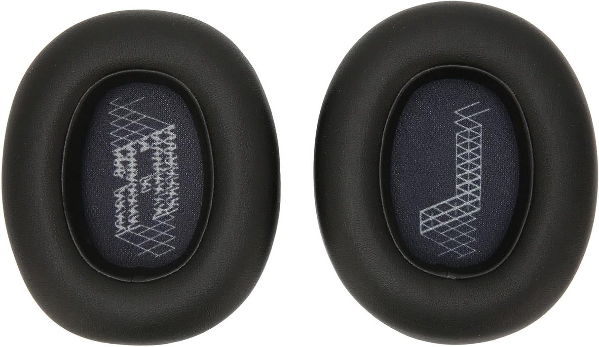 Zachte Oorkussens voor Hoofdtelefoons, Vervangende Oorkussens met Geluiddemping en Comfort voor Langdurig Gebruik (Zwart)