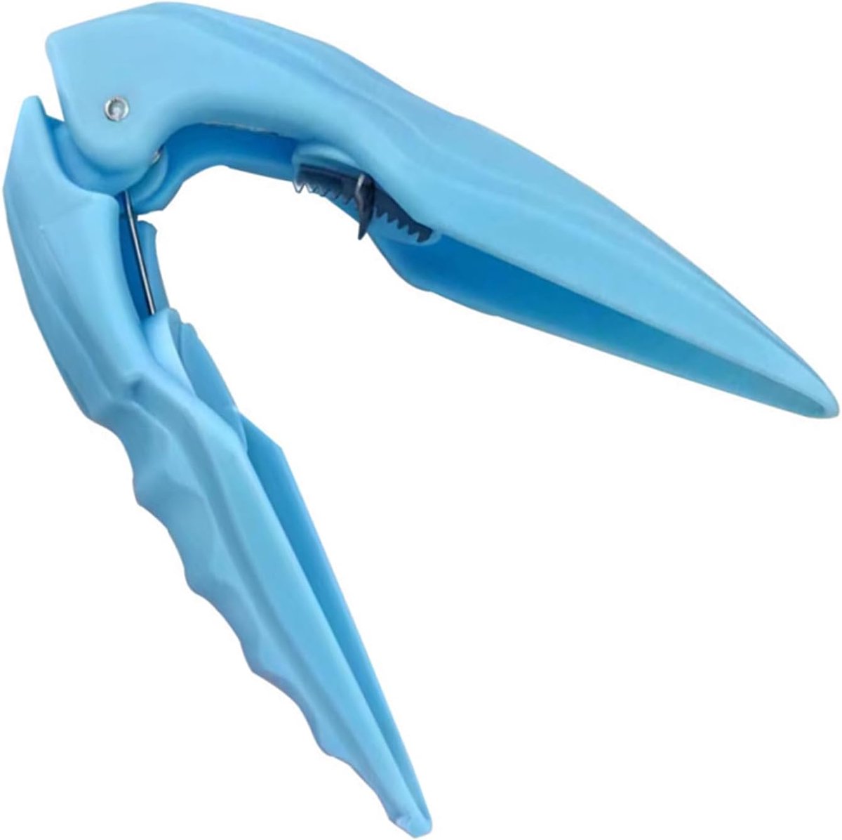 Premium roestbestendige kastanjekraker van staal met antisliphandvat — ideaal voor het kraken van noten en voor stijlvolle keukenopslag. Blauw.