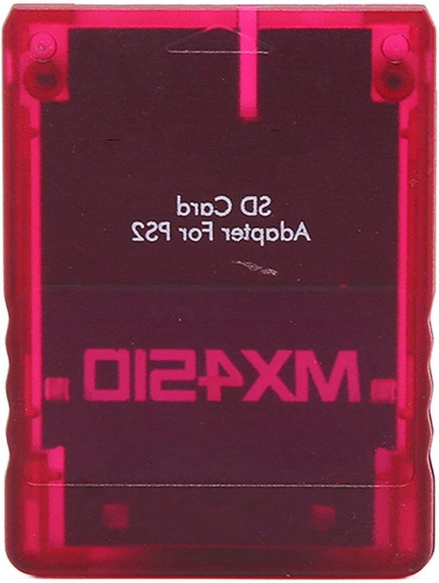 Geheugenuitbreiding voor SIO2SD Kaartadapter - SD Kaartopslag en Geheugenkaart Adapter (Rood) voor Verbeterde Opslagcapaciteit