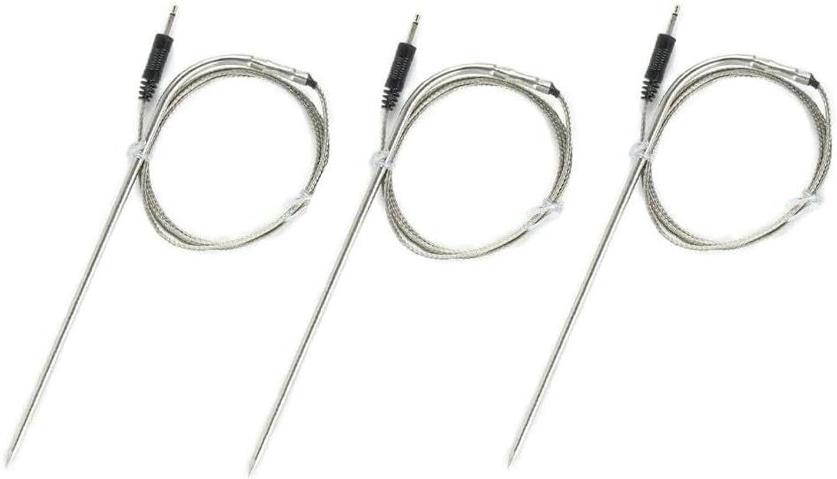 Temperatuursensor Probes - Vervangende Sonde - BBQ Grillen - Hittebestendig 250C - 130cm Kabel