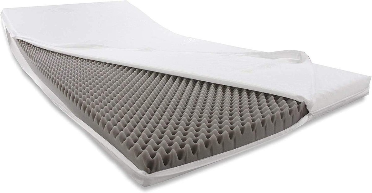 Koudschuimmatras - Matras Topper - Comfortabel Slapen - Profiel Systeem - 180 x 190 cm - W