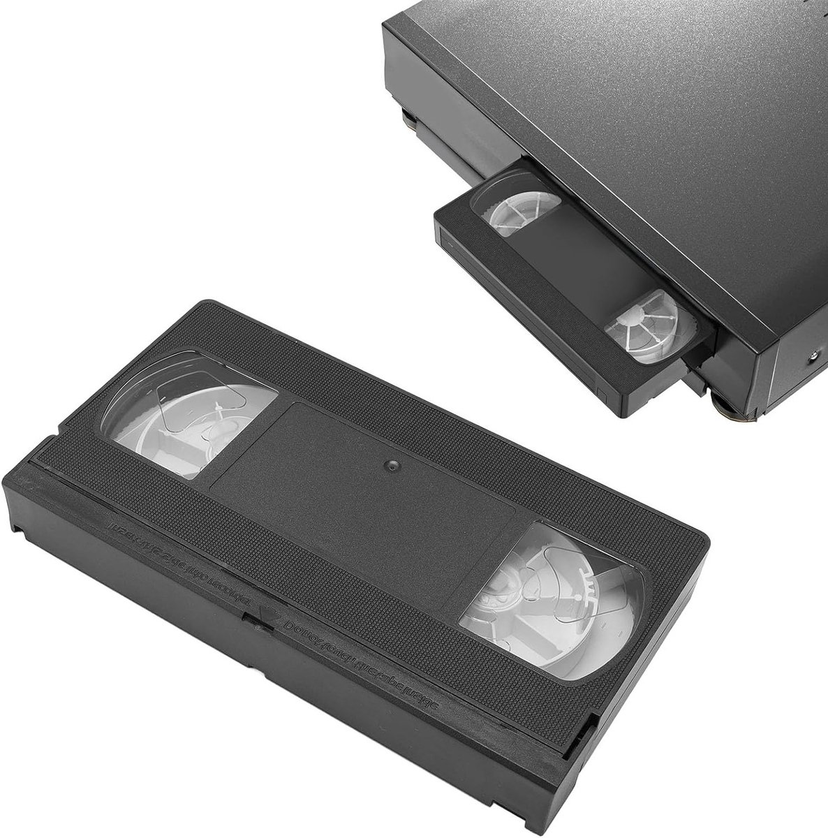Herbruikbare VHS VCR Kopreinigingsset voor Effectieve Onderhoud en Schoonmaak van Videorecorders en VHS Spelers met Droge Technologie