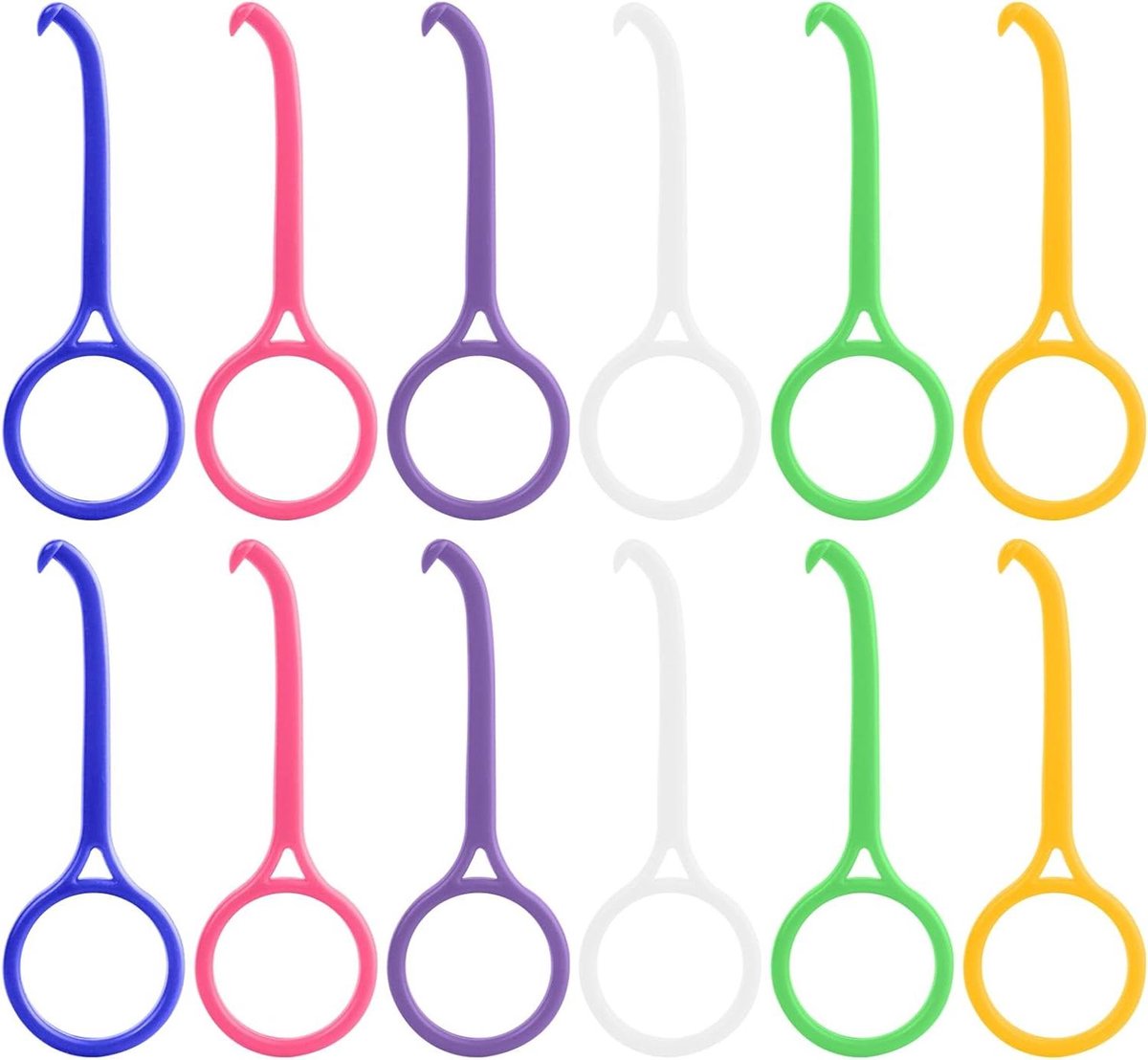 Beugel Verwijderaar - Aligner Tool - Mondhygiëne - Antislip Ontwerp - 12 stuks - Multicolor