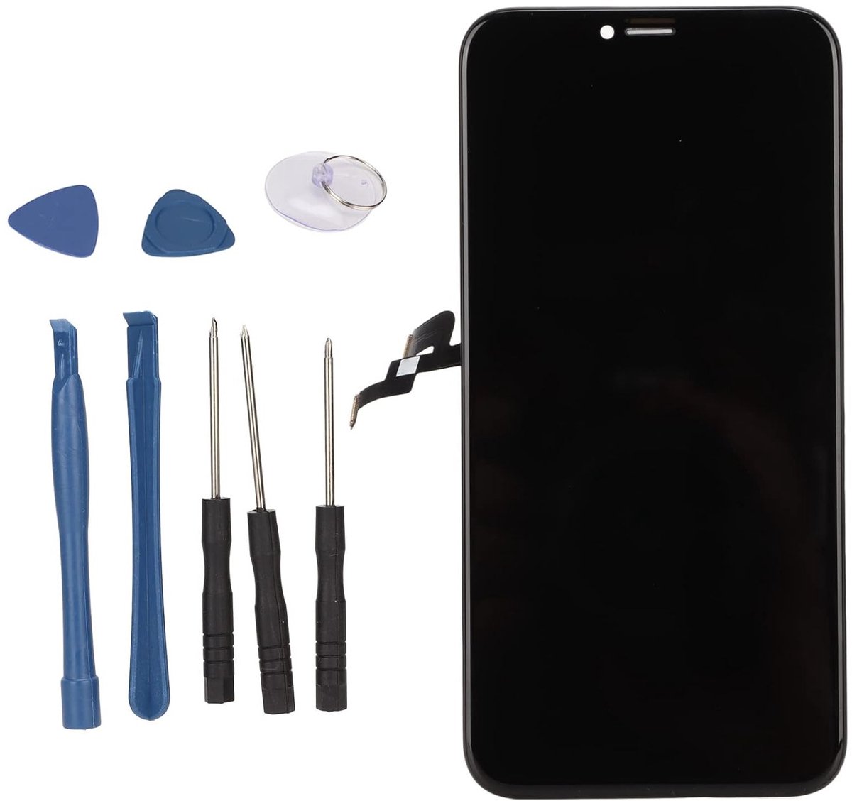 LCD Schermvervanging met Gereedschap voor iPhone X - Volledig Compatibel Touchscreen en Accessoires