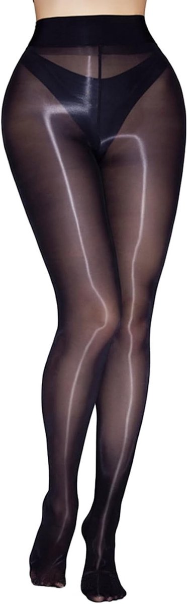 Dames Panty Kousen, 8 Denier Hoge Rekbaarheid, Glanzende en Doorzichtige Strumpfhosen voor Comfort en Stijl