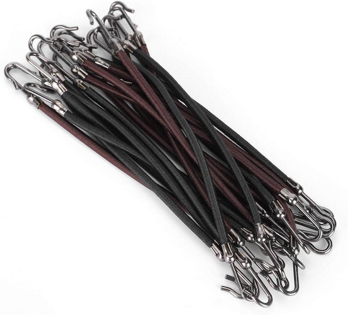Elastische Haarbanden en Ponytail Hooks - 20 Stuks Haarclips voor Dames, Perfect voor Ponytails en Haarstijlen