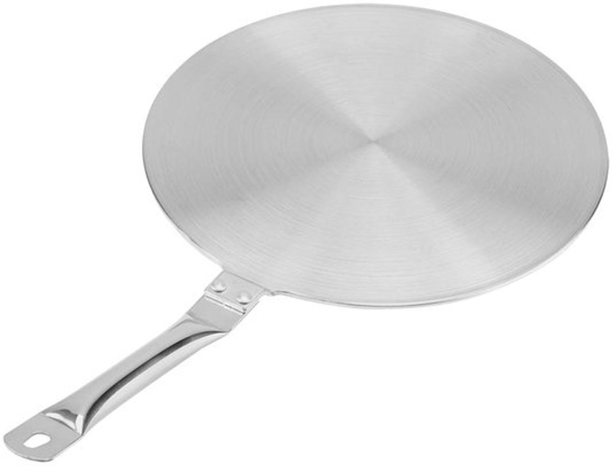 Inductiekookplaat Warmteverspreider, RVS Olieafdichtpanmat Kookplaat Tagine, Gas Elektrische Kooktoestellen voor Gas/Electric/ Huishoudelijke Inductiekookplaat (20cm)