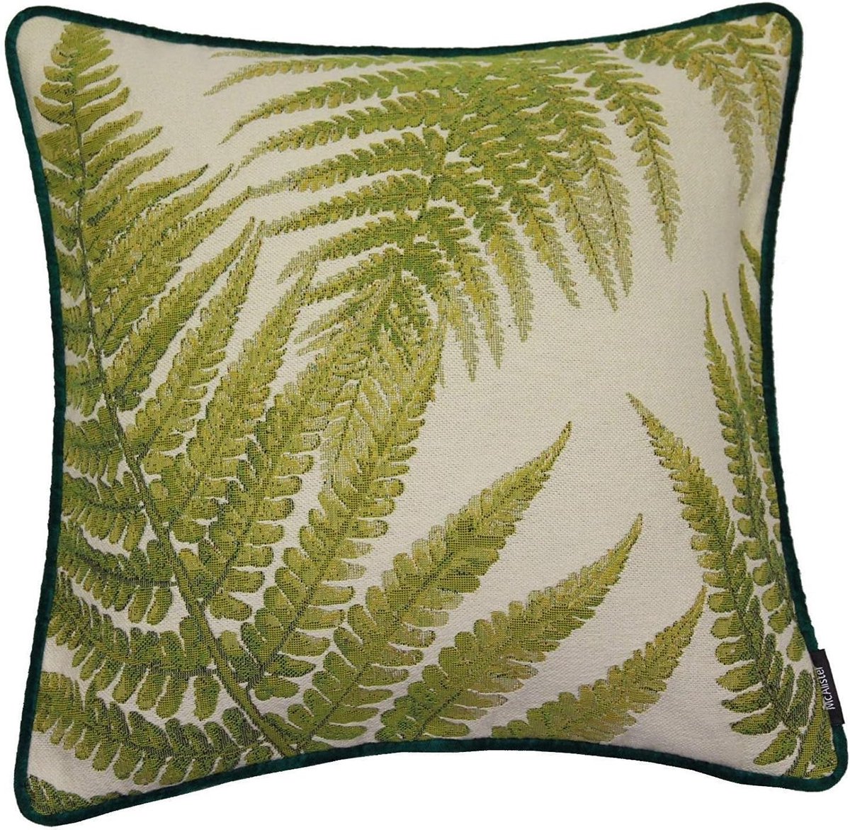 Luxe Sierkussenhoes Met Bosvaren Dessin - Tapijtstof Sierkussen Bank of Bed