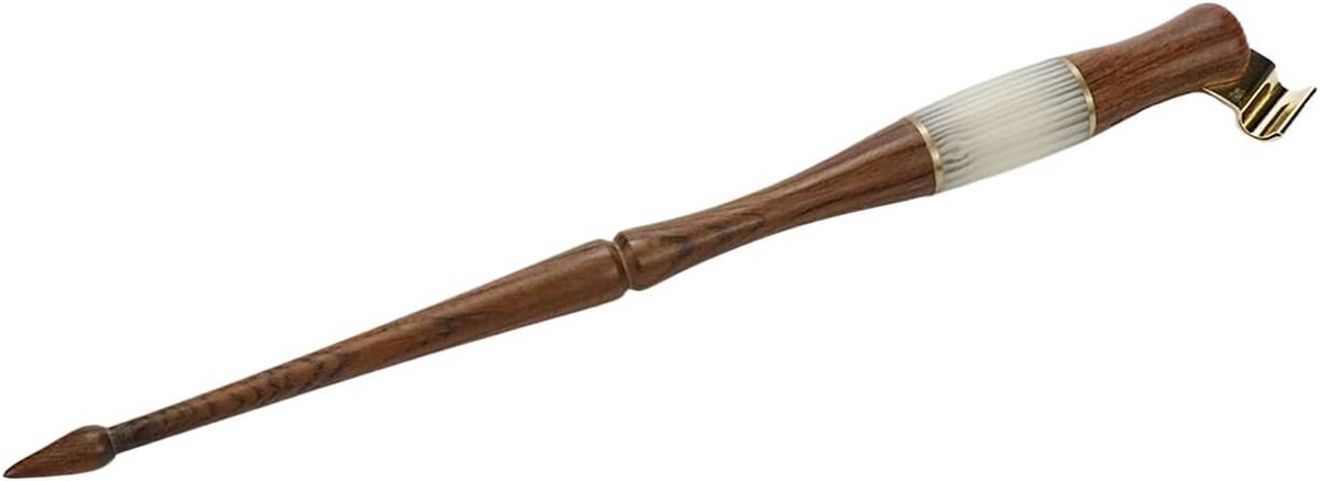 Kalligrafie Dip Pen Houten Houder met Schuine Penpunt voor Engelse Stijl en Tekenen