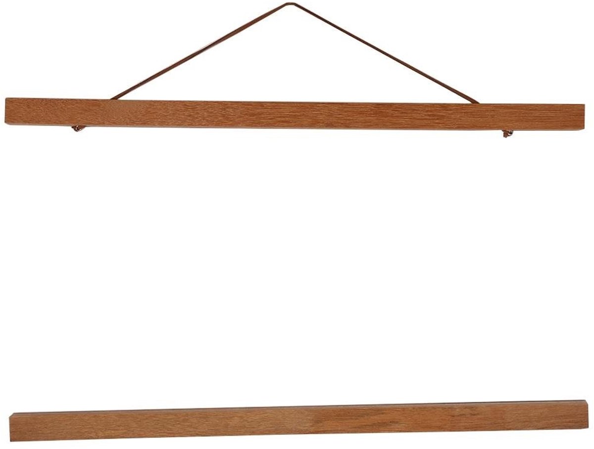 Cosensi- Fotolijst Moderne Magnetische Hanger - Wanddecoratie - Houten Fotolijst - Posters/Foto's - 40 cm - Sterke Magneten