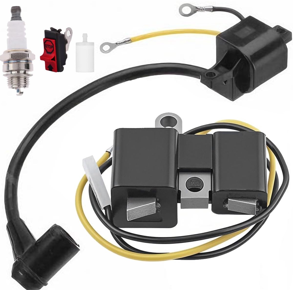 Cosensi- Boorspoelmoduleset Vervangt Referenties 501516201/501517201 - Geschikt voor Husqvarna 61/66/162/166/266/266XP/266SE - Jonsered 630/670 - Kettingzagen - Hoogwaardige Vervangingsonderdelen - Kettingzaagonderdelen