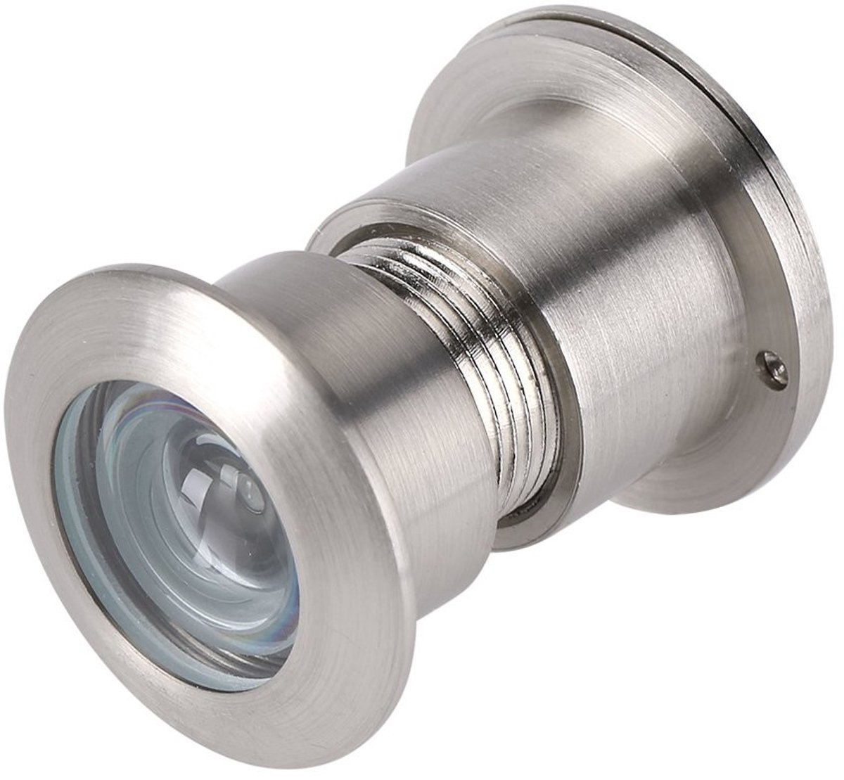 Cosensi- Deurkijker 28 mm brede kijkhoek - Harslenzen - Zinklegering - Antidiefstal - Robuuste privacyafdekking - Geschikt voor 35-60 mm dikke deuren - Kijkgaatje