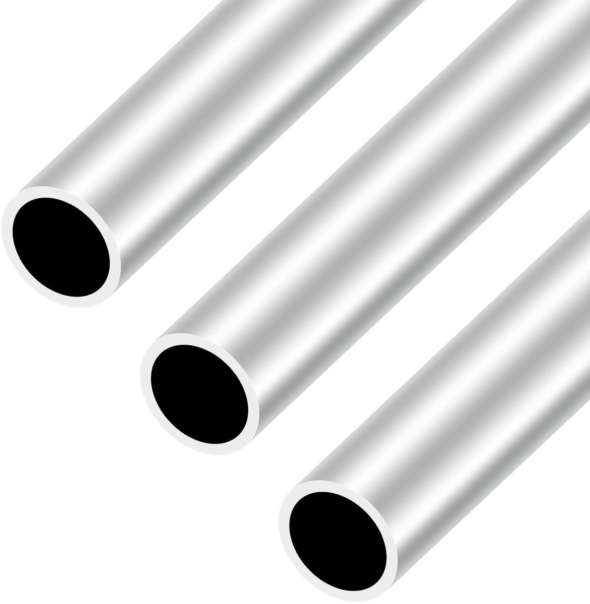 Cosensi- Aluminium Buis 22mm OD - 18mm ID - 300mm Lengte - 3 Stuks - Naadloos - Corrosiebestendig - Duurzaam - Aluminium Buizen