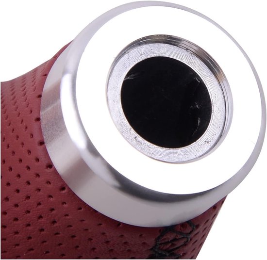 Pookknop Auto - Schakelpookhoes Versnellingspook - Verbeteren Rijervaring - Ergonomisch Ontworpen - Universeel - Rood — afbeelding 3