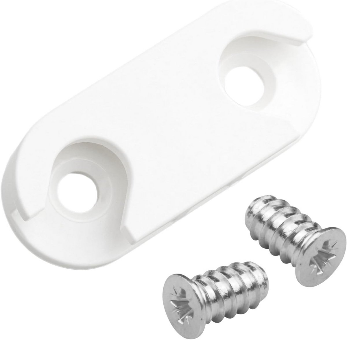 Schoenenkast Scharnierhouder - Reserveonderdeel IKEA - Schoenen Opbergen - Specifiek Model - 1 Stuk - Wit