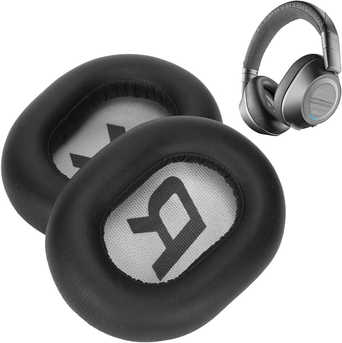 Vervangende Oorkussens van Eenvoudig Geheugen Schuim voor Hoofdtelefoons, Geschikt voor Gamers en Muziekliefhebbers