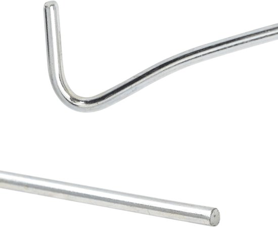 vidaXL - Tentharingen - 25 - st - Ø4 - mm - 30 - cm - gegalvaniseerd - staal van Vidaxl — afbeelding 5