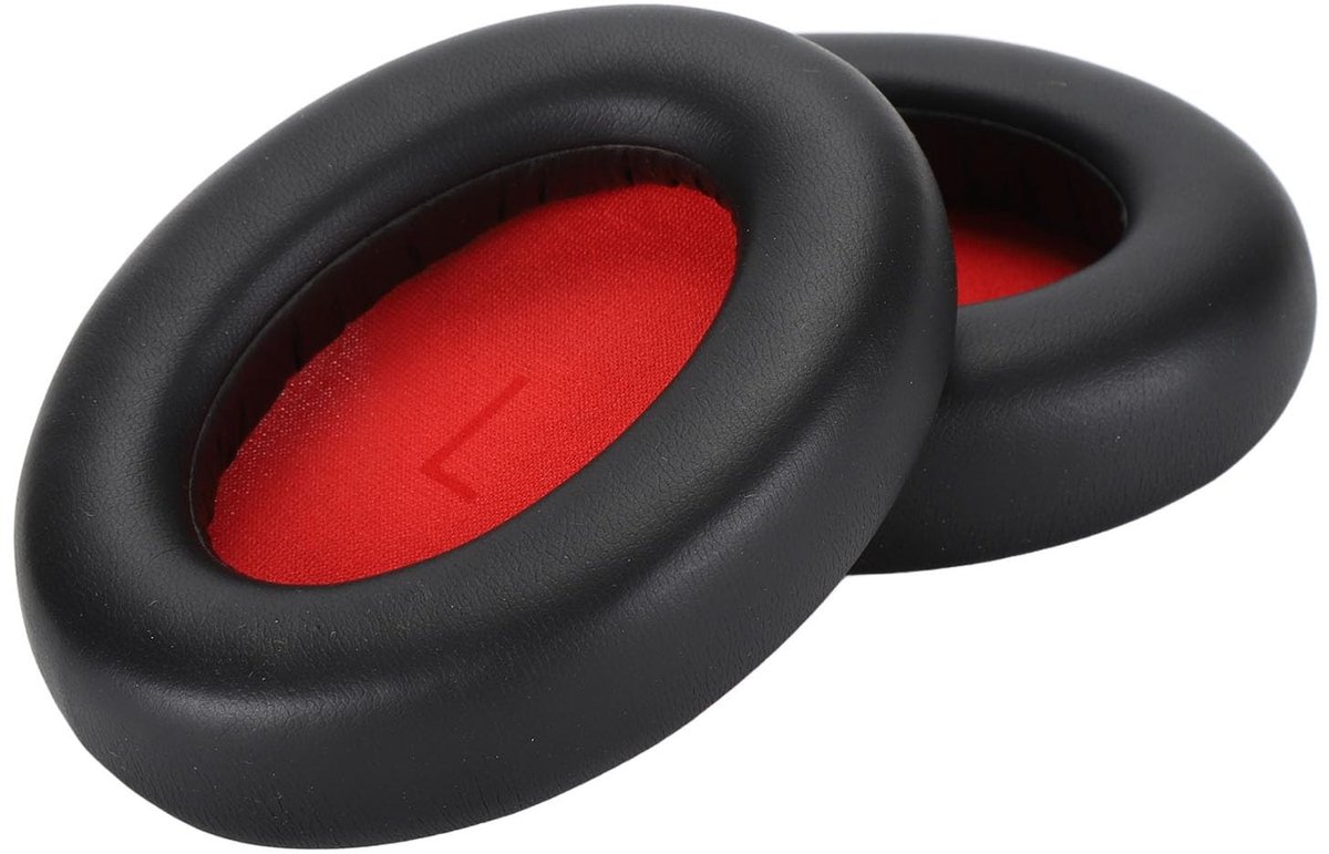 NTH products- Oorkussens Vervangend voor Hoofdtelefoon - Eiwitleer/Spons - Zacht/Comfortabel - Eenvoudig te Installeren - Set van 2 - Hoofdtelefoon Oorkussen