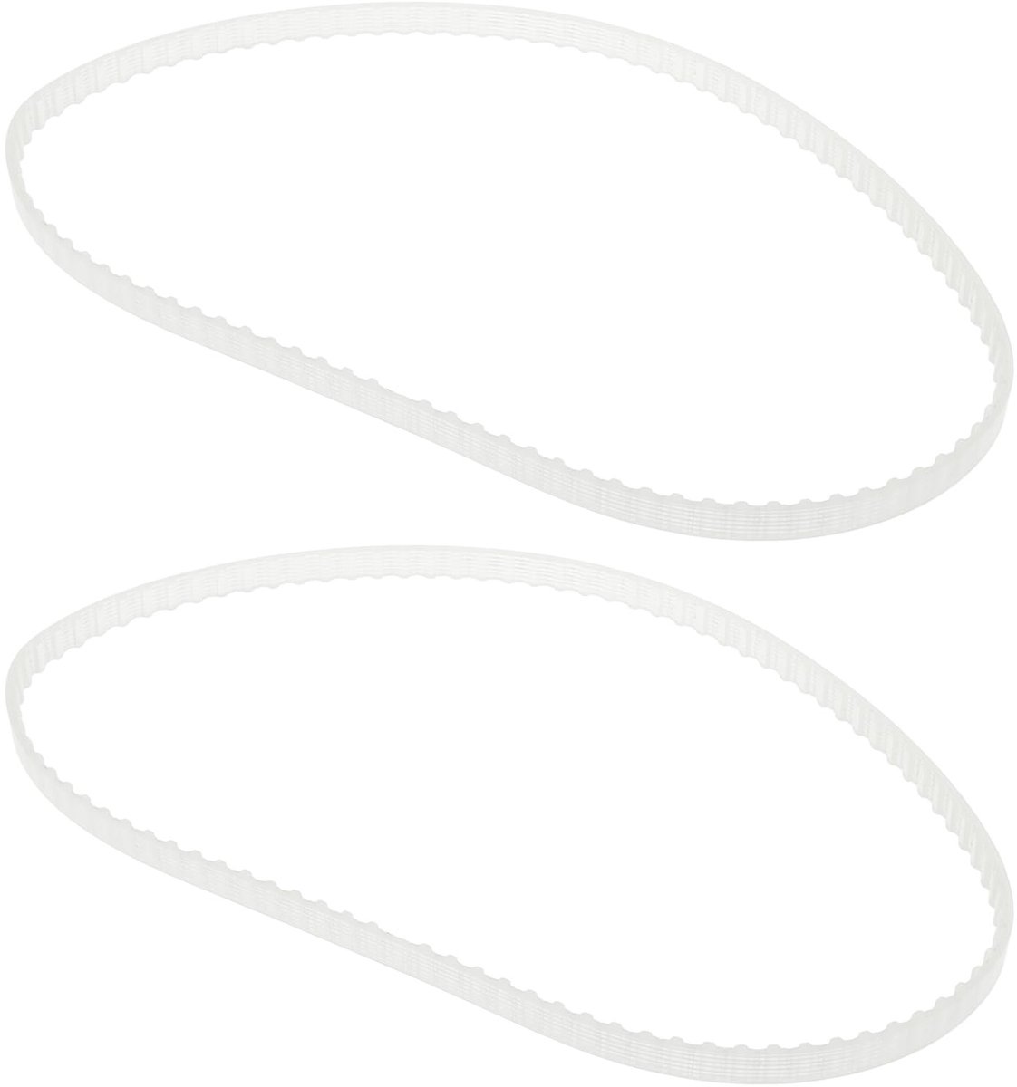 MTTproducts- Timing Belt 1.5M x 94 Tanden - Polyurethaan - 6mm Breedte - 2-Pack - Eenvoudig te Vervangen - Geschikt voor 8x14 Mini Draaimachines - Lathesnaar